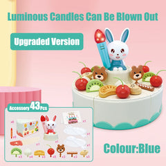 high Quality Christmas gifts for Girls Kids Kitchen Cooking Toy Set  Play Food With Pots Pans Cookware Play Role Playing Toys