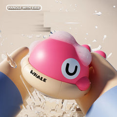 Baby Bath Toys Toddler Bath Toys for Kids Light Up Whale Bath Toys Sprinkler Pool Water Table Infant Toys Bathtub Fountain Toy