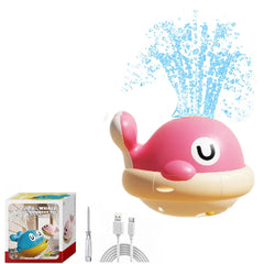Baby Bath Toys Toddler Bath Toys for Kids Light Up Whale Bath Toys Sprinkler Pool Water Table Infant Toys Bathtub Fountain Toy