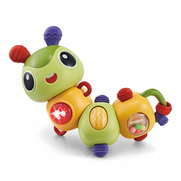 Baby Musical Toys with Light Cartoon Fun INSECTS Educational Interactive Cognitive Enlighten Sensory Toy for 6-12 Months Toddler