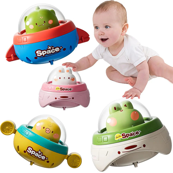 Kids Toys Cars Friction Powered Vehicle Press and Go Back and Forth Animal Car Toys Baby Educational Toy for Toddler Boys Girls