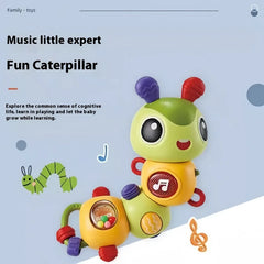 Baby Musical Toys with Light Cartoon Fun INSECTS Educational Interactive Cognitive Enlighten Sensory Toy for 6-12 Months Toddler