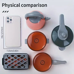 Kids Kitchen Set with Realistic Cooking Tools Creative Role Play Toys for Boys and Girls  Gifts for Children's Imaginative Play