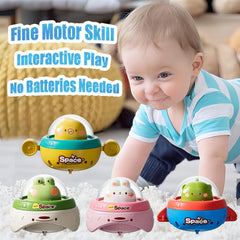 Kids Toys Cars Friction Powered Vehicle Press and Go Back and Forth Animal Car Toys Baby Educational Toy for Toddler Boys Girls