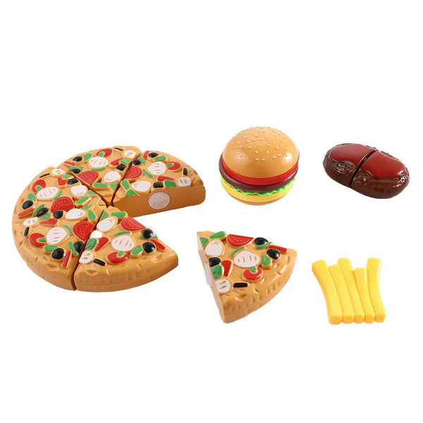 Toys Play House Pretend Play Toys Cutting Vegetable Classic Toys Kitchen Toys Cutting Fruit Cutting Food Toys Plastic Food Toy