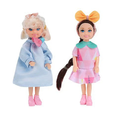 Hot Sale Kawaii 2 Items / Lot Kids Toys 5 Inch Baby Doll Little Girls Boys Princess For Girl DIY Family Game Best Present